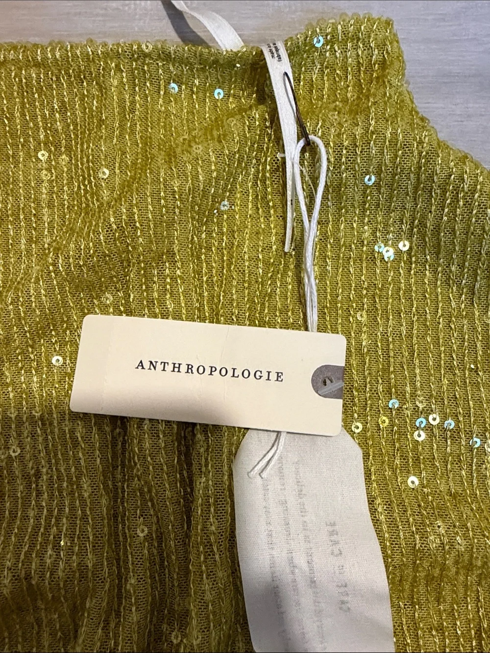 NWT ANTHROPOLOGIE TOP SIZE MEDIUM - Picture 3 of 5